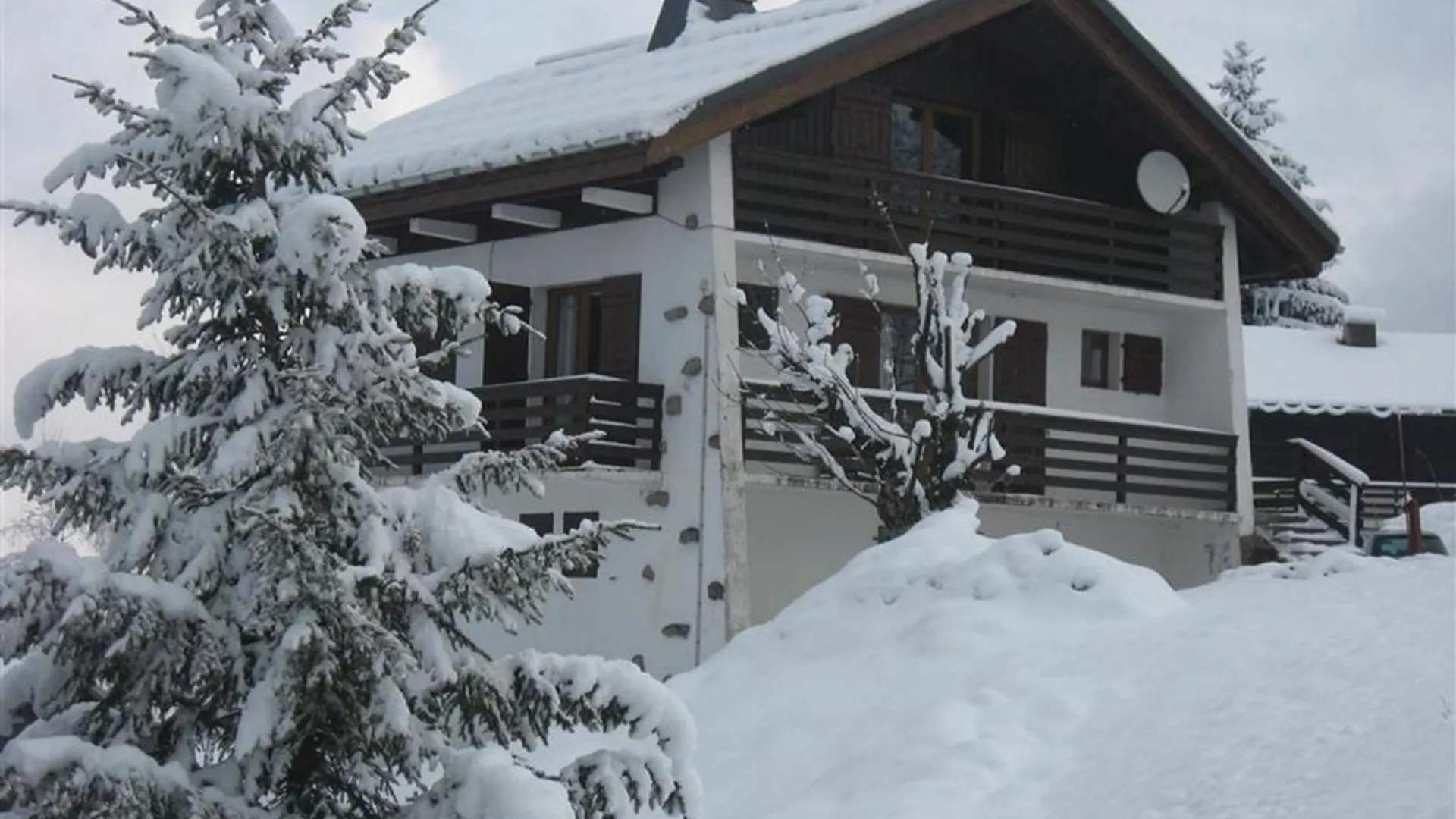 Grand Chalet 11 Pers, 4 Chambres, Sud, Proche Ski - Fr-1-733-72 Crest-Voland
